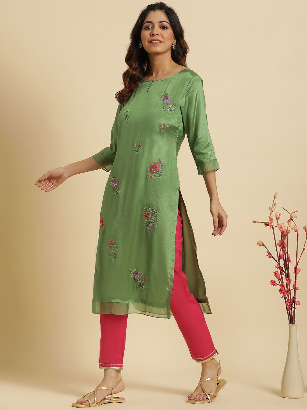 Women Solid Cotton Leggings